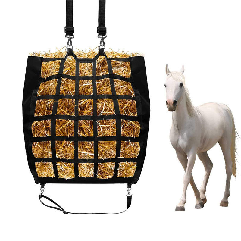 Premium Durable Oxford Cloth Horse Feed Package Bag Horse Hay Bale Bag Feeder Tote Bag For Sheep