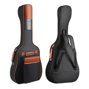 Waterproof Durable Oxford Acoustic Classic Guitar Case with Shoulder Straps Crossbody Bag Custom Waterproof Guitar Bag