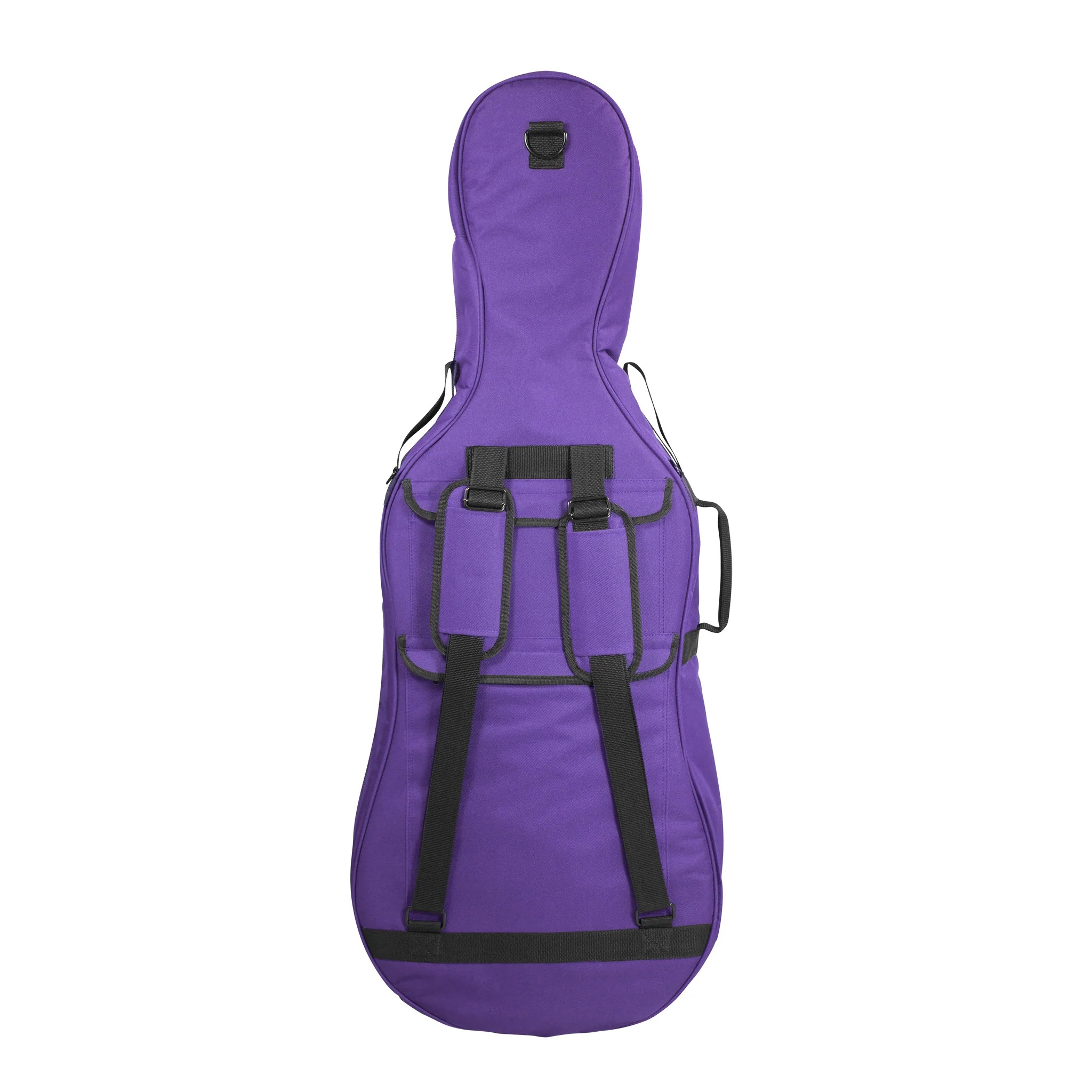 Purple Padded cello gig bag 13x17 3 5x7 Lightweight Cello Case Violin violoncello portable storage carrying case Bag