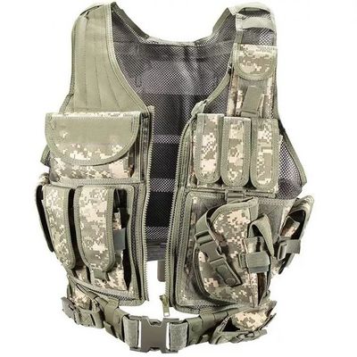 Wholesale Oxford Fabric Multi-purpose Combat Tactical Board Plate Carrier Waterproof Safety Tactical Vest with Molle System