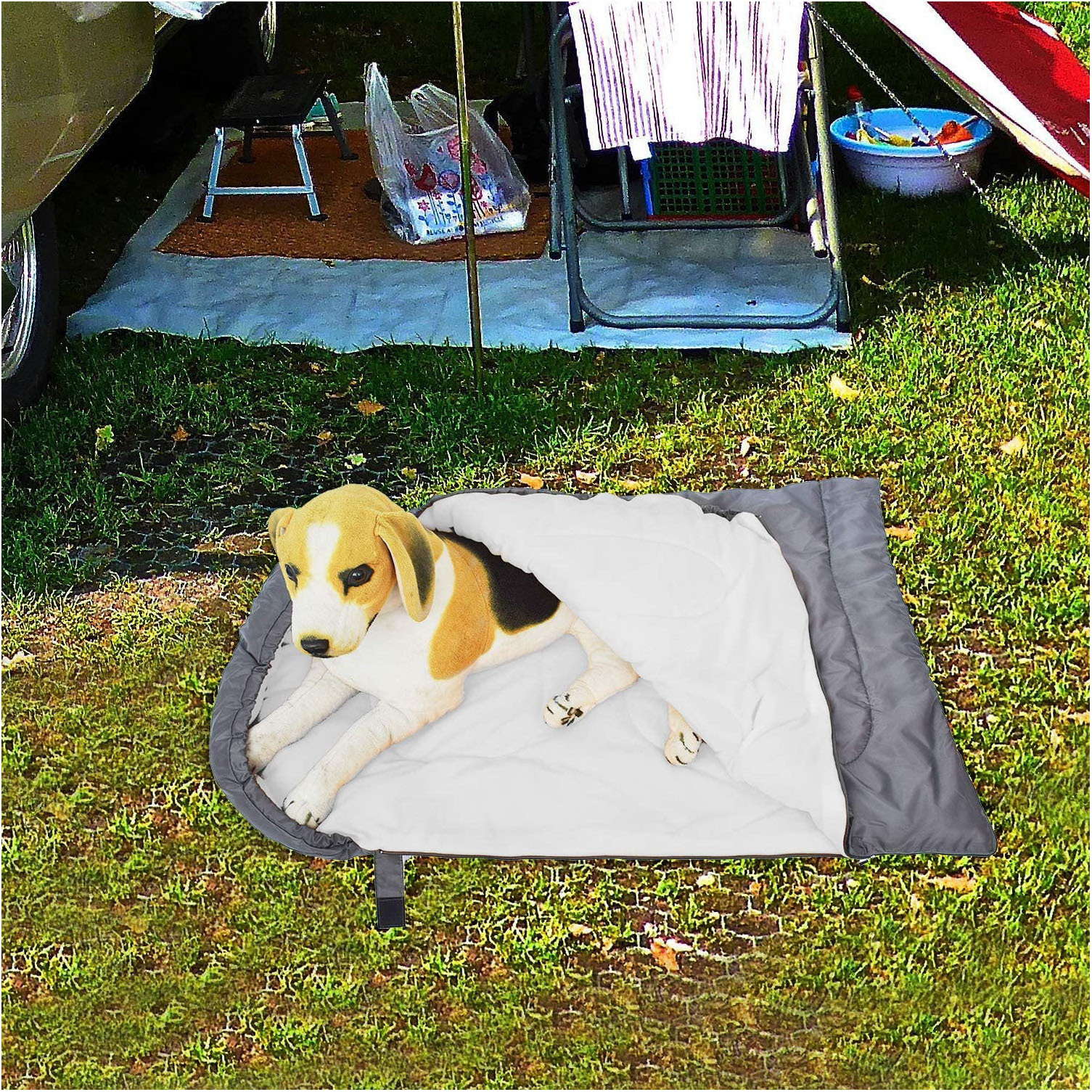 Folding Waterproof Warm Portable Dog or cat Bed Indoor And Outdoor Camping Hiking Pet Sleeping Bag