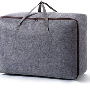 Large capacity foldable storage bags for clothes organizer