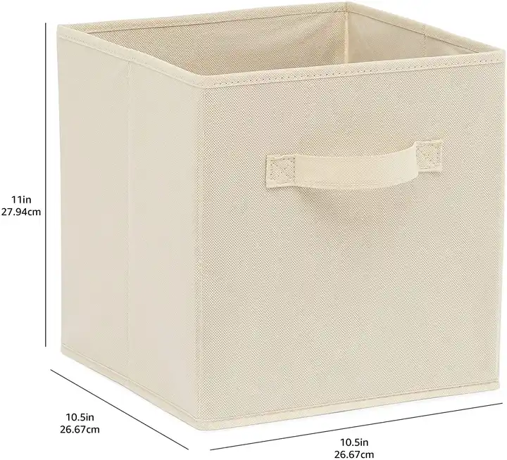 Wholesale Foldable Closet Storage Cube Basket Bin Clothes Storage Box Custom Storage Organizer