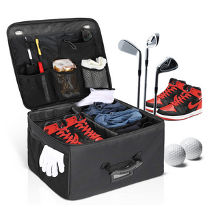 Travel Collapsible Golf Shoes Bag Premium Golf Car Trunk Organizer