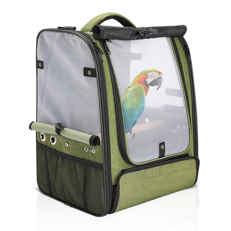 BSCI Travel Pet Carrier Backpack Bag Foldable Bird Carrier