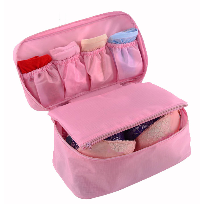 Portable Travel Drawer Dividers Closet Organizers Bra Underwear Storage Bag