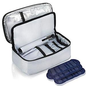 Waterproof diabetic organizer insulin travel cooler case