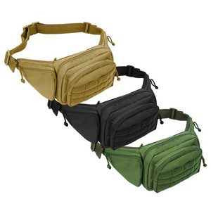 Wholesale Custom Tactical Fanny Pack Waist Bag Hip Belt Bumbag Utility Bags for Outdoor Hiking Climbing