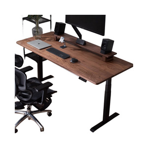 Laptop Standing Office Desk Modern Dual Motor Height Sit Stand Desk Electric Frame Adjustable Height Desk