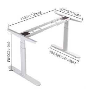 Best Choice Office Working Single Motor Adjustable Height Desk Frame Electric Lifting Office Tables