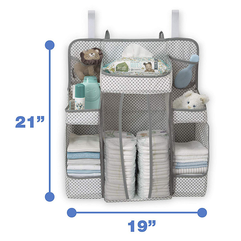 Baby Nursery Organizer Universal Hanging Organizer for Changing Tables Diaper Caddy Nursery Storage hanging nursery organizer