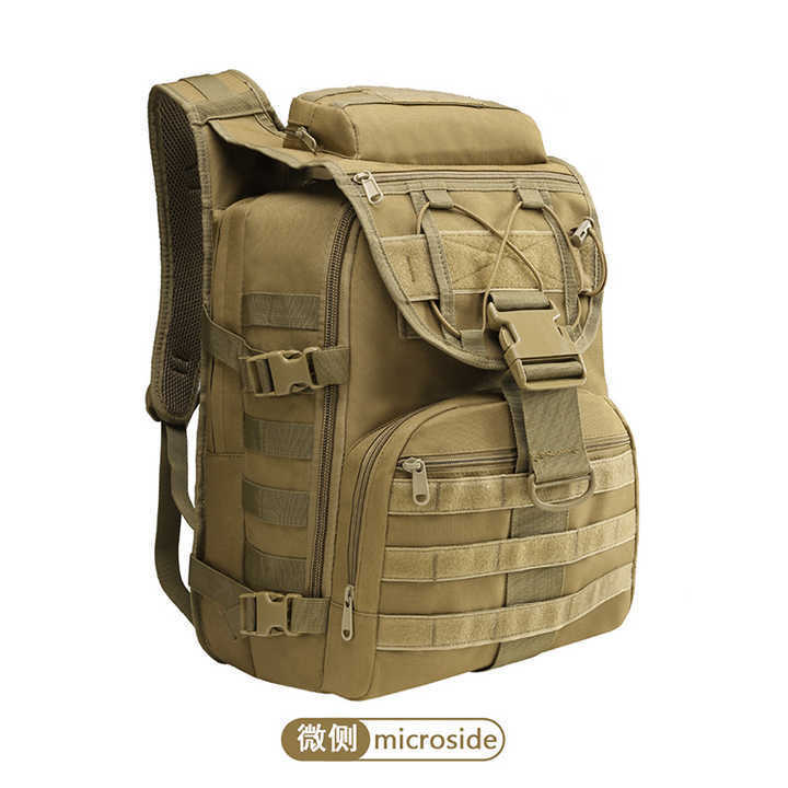 OEM ODM Combat Multipurpose Rucksack sport Hiking MOLLE Camo Survival Expandable travel storage shoulder bag Tactical Backpack