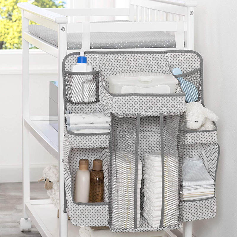 Baby Nursery Organizer Universal Hanging Organizer for Changing Tables Diaper Caddy Nursery Storage hanging nursery organizer