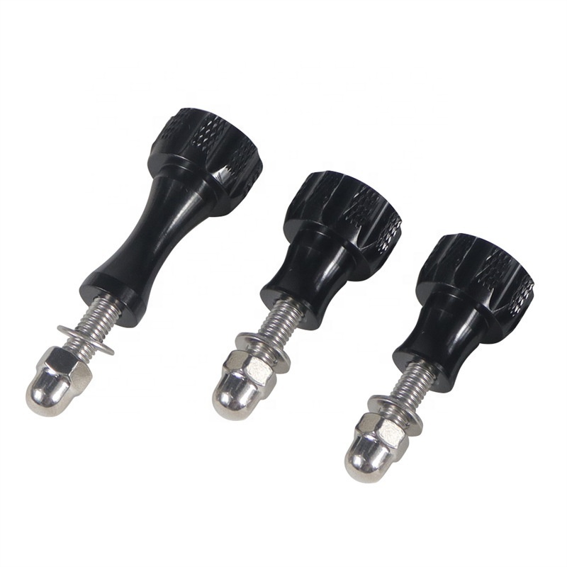 Universal  Sports Camera Screws CNC Lathe Machining Service Turning Aluminum Screw Accessories