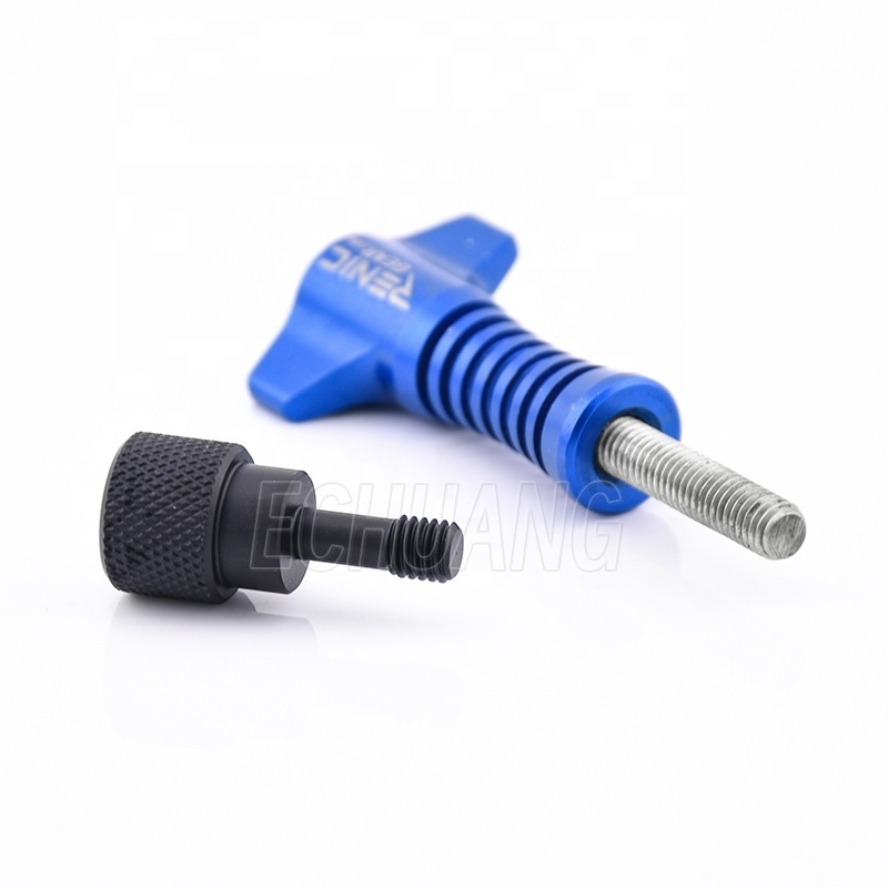 Universal sports camera metal color screws CNC machined milling turning aluminum screw accessories