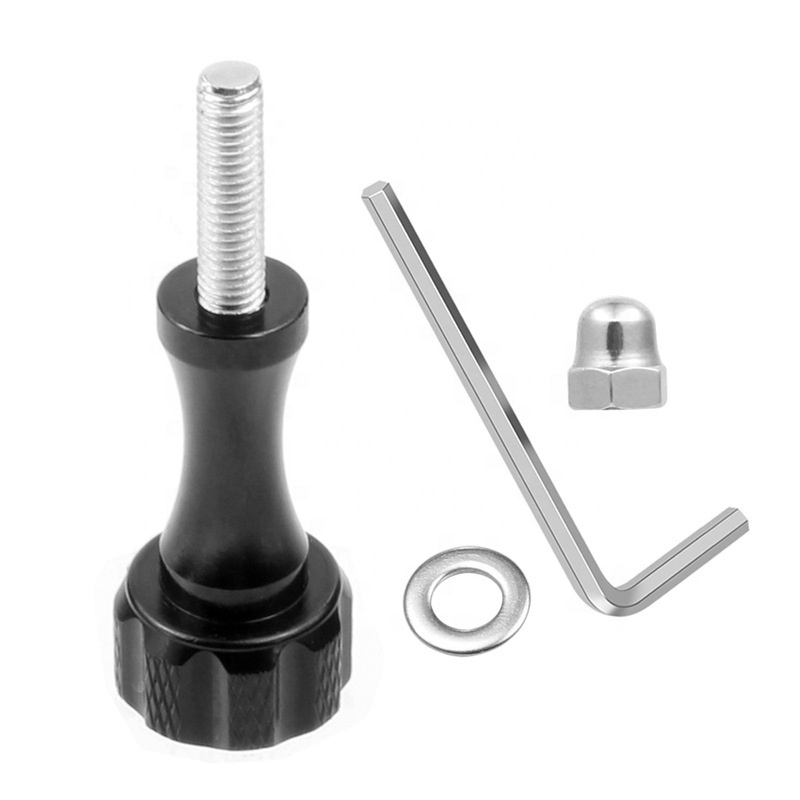 Universal  Sports Camera Screws CNC Lathe Machining Service Turning Aluminum Screw Accessories