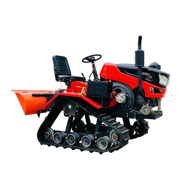 Agriculture equipment and tools crawler mini tractor small tractor with front end loader