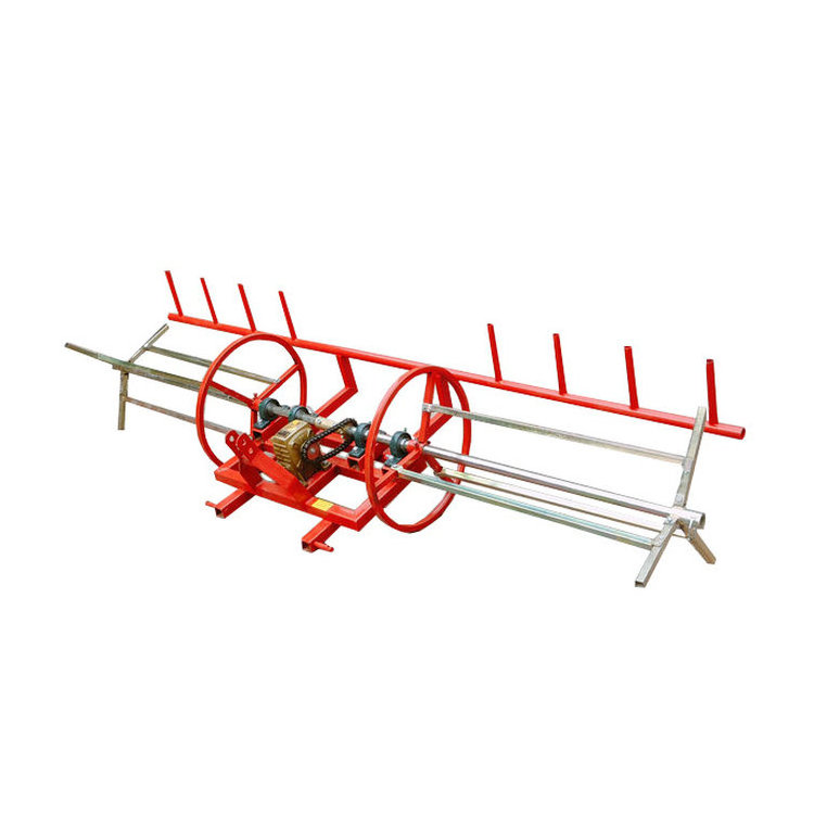 Agriculture equipment and tools drip irrigation belt recovery machine hose reel picker