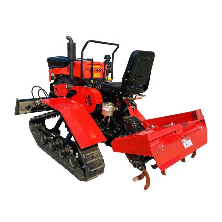 Agriculture equipment and tools crawler mini tractor small tractor with front end loader