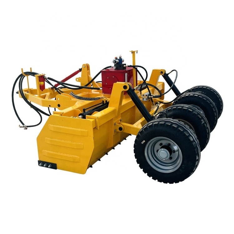 Large laser Grader Land leveling machinery laser grader for sale