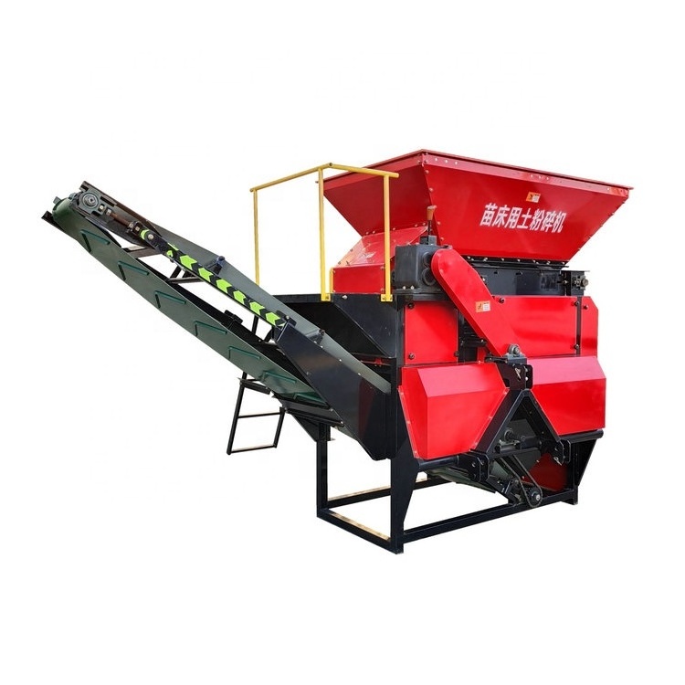 Farm machines tractor implements soil hammer crusher pulverizer machine