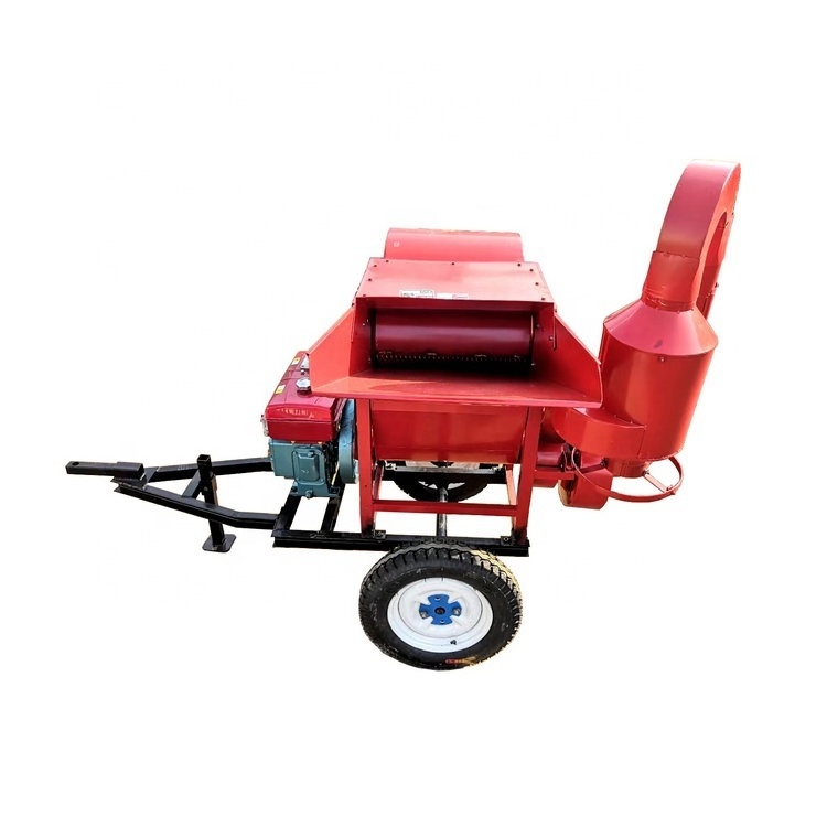 Small mini grain sorghum rice thresher for soybean rice and wheat thresher soy bean thresher