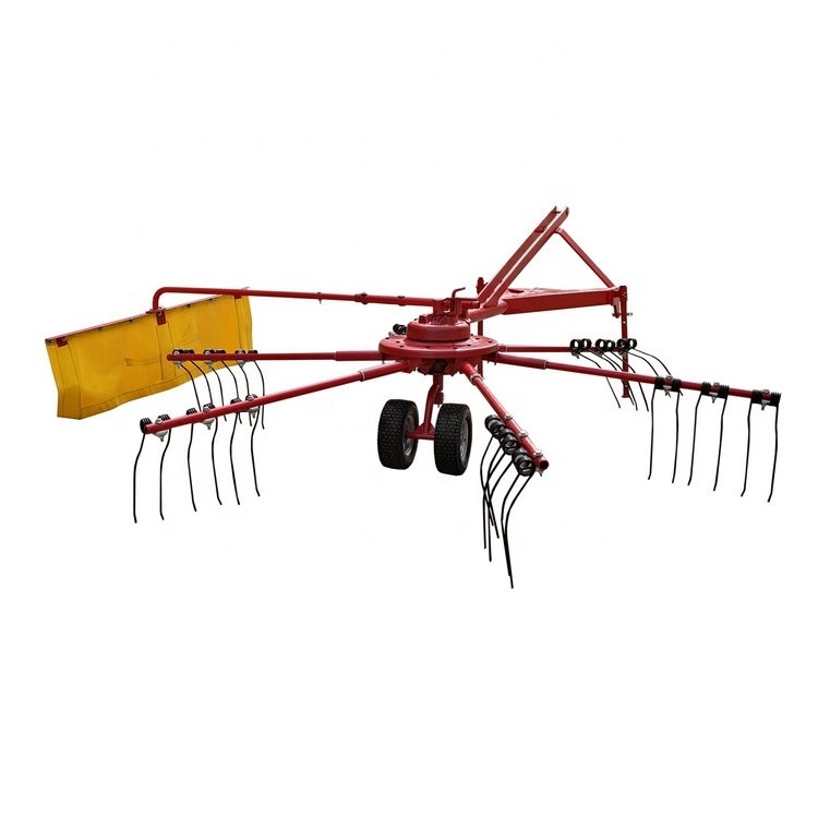 Tractor PTO rotary hay rake Wheat rice and straw small hay rake