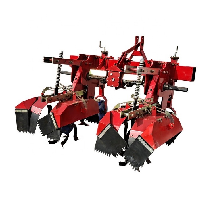 Potato cultivator-hiller Three point hanging potato mulcher Trenching and covering machine