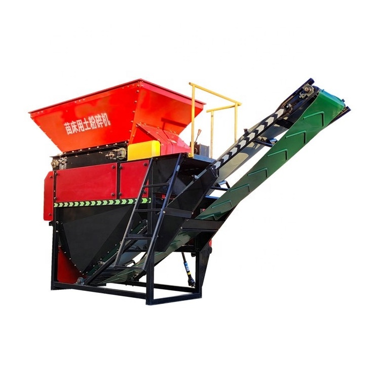 Farm machines tractor implements soil hammer crusher pulverizer machine