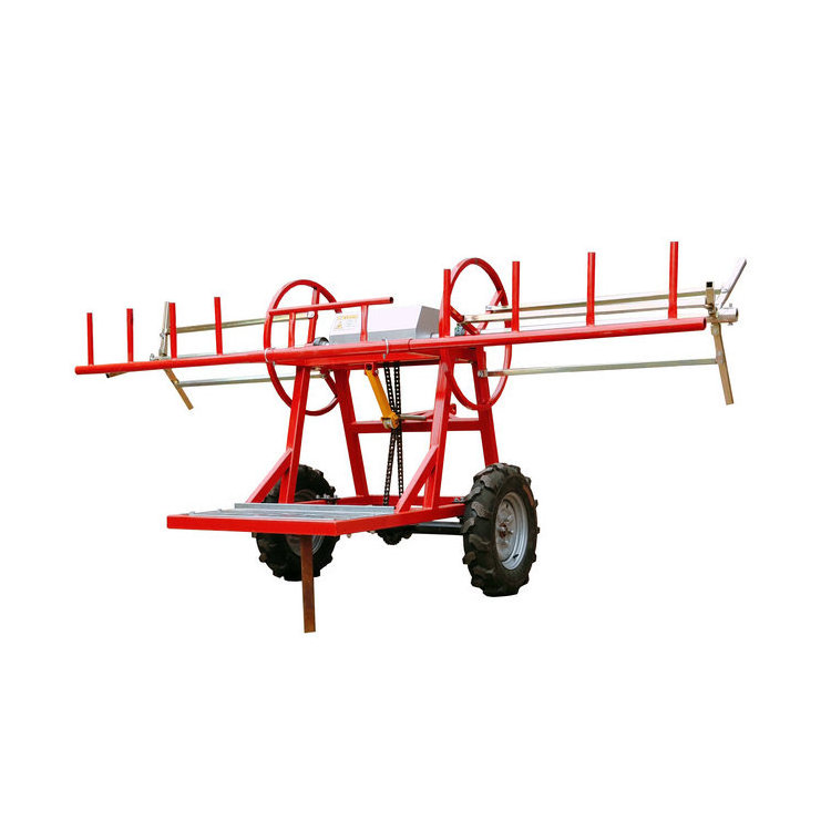 Agriculture equipment and tools drip irrigation belt recovery machine hose reel picker