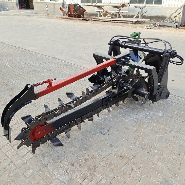 Trencher machine digger 3 point hitch trencher tractor mounted trencher