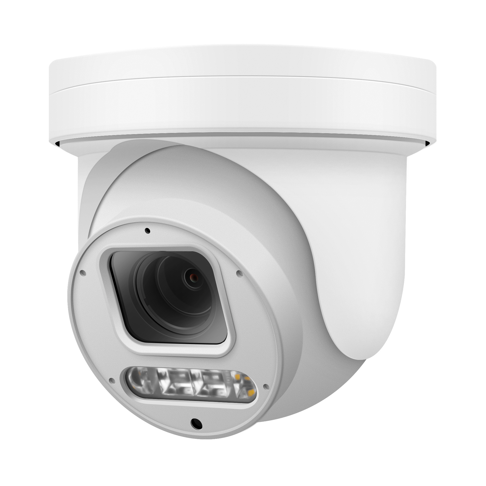 2023 YCX  Two way audio dual light 4K 8MP POE network 5X Zoom Turret PTZ IP Camera compatible with HIK NVR system