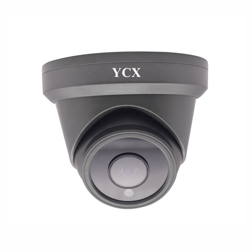 2021 YCX HOT SELLING WDR 1080P 2MP IP external POE 3.6mm 2.8mm fixed lens waterproof IP66 dome cameras