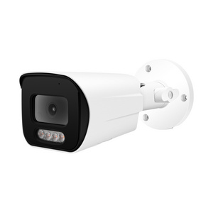 Hik Compatible 4MP Active Deterrence Dual-Light Bullet POE IP Security Camera 24/7 Full Color Sound Alarm Build in Mic.&Speaker