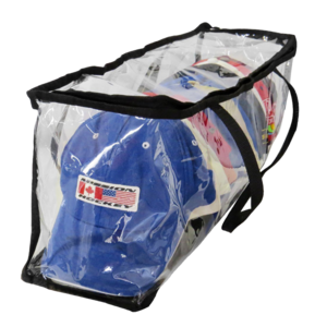 baseball hat and cap storage bag large clothing storage bags plastic clear pvc zippered storage bag