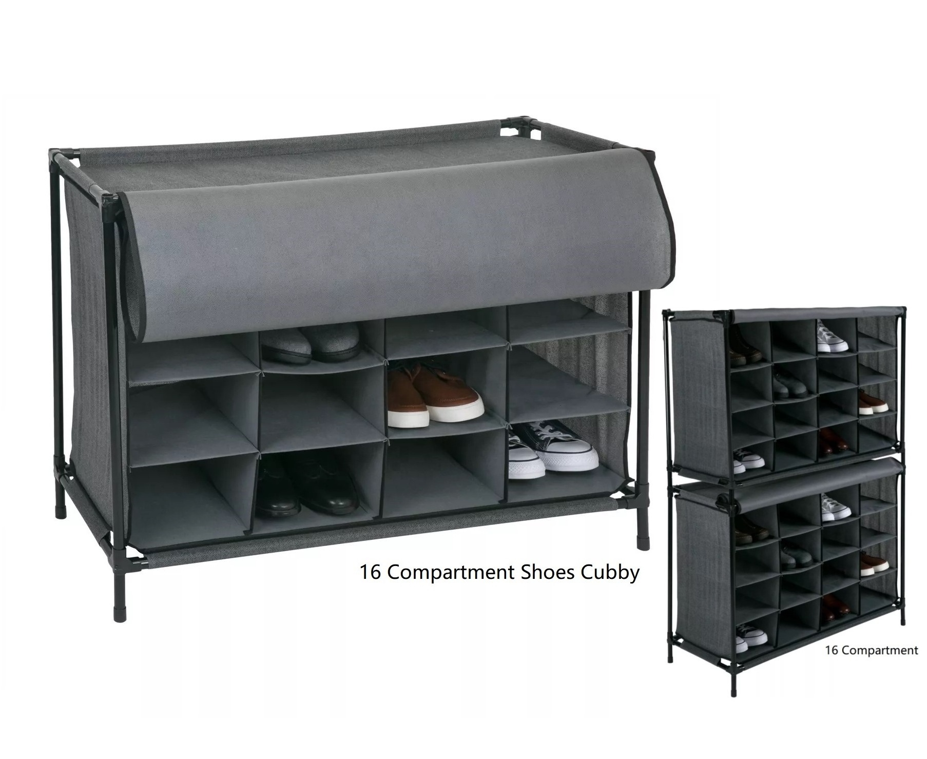 Modern Cubby Covered Plastic Shoe Rack, Shoe Store Display Racks, Stackable Plastic Shoes Rack/