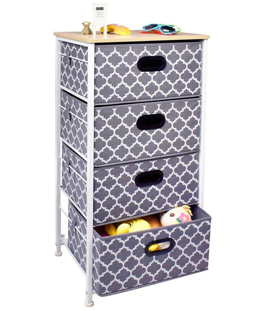 Lantern print 4 drawer Vertical Dresser Storage Tower for Closet Nightstands Storage Organizer Dresser Drawer Tower Cabinet