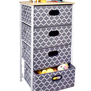 Lantern print 4 drawer Vertical Dresser Storage Tower for Closet Nightstands Storage Organizer Dresser Drawer Tower Cabinet