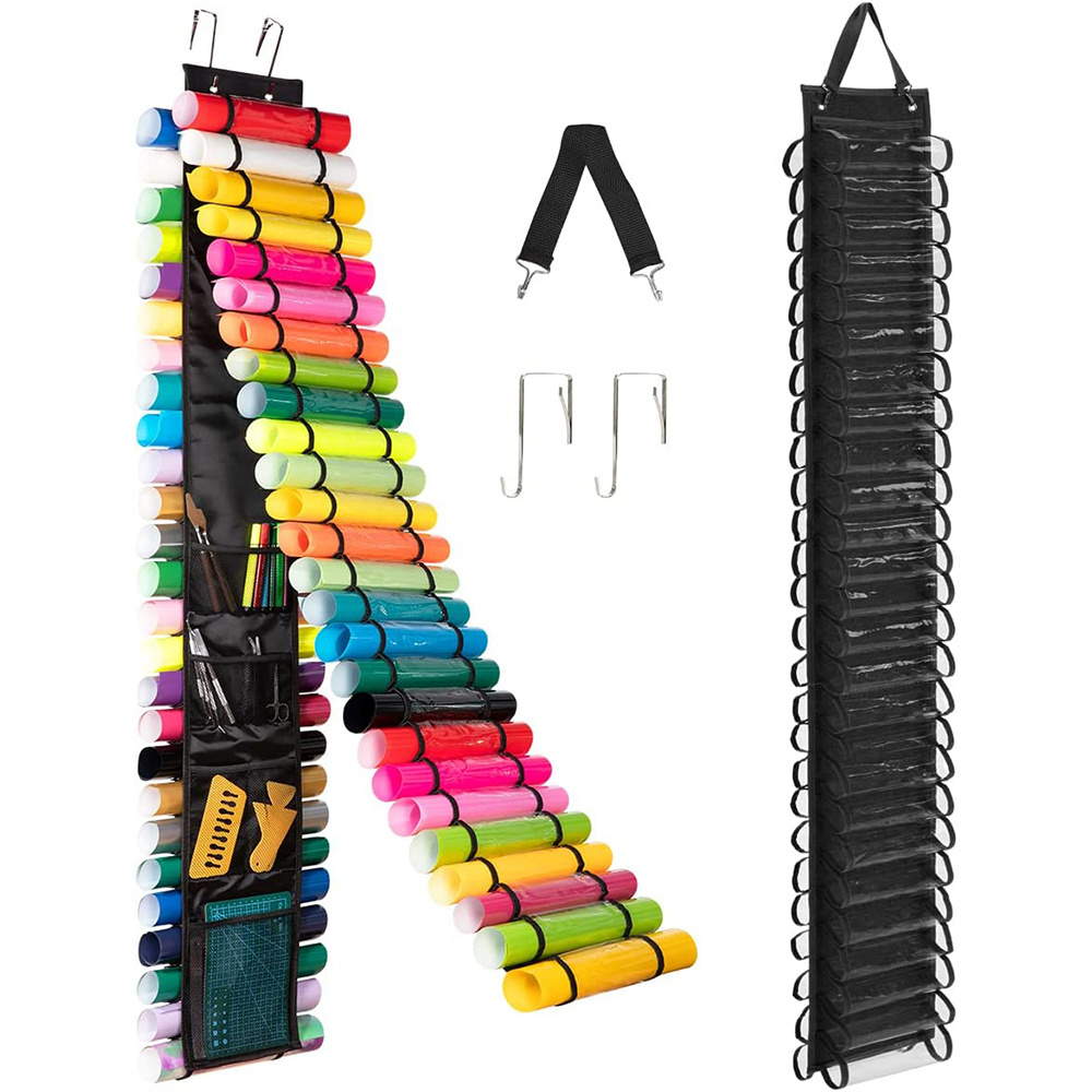 Amazing Custom Vinyl Storage Organizer Vinyl Roll Holder Wall Mount Over The Door Hanging Craft Storage Rack