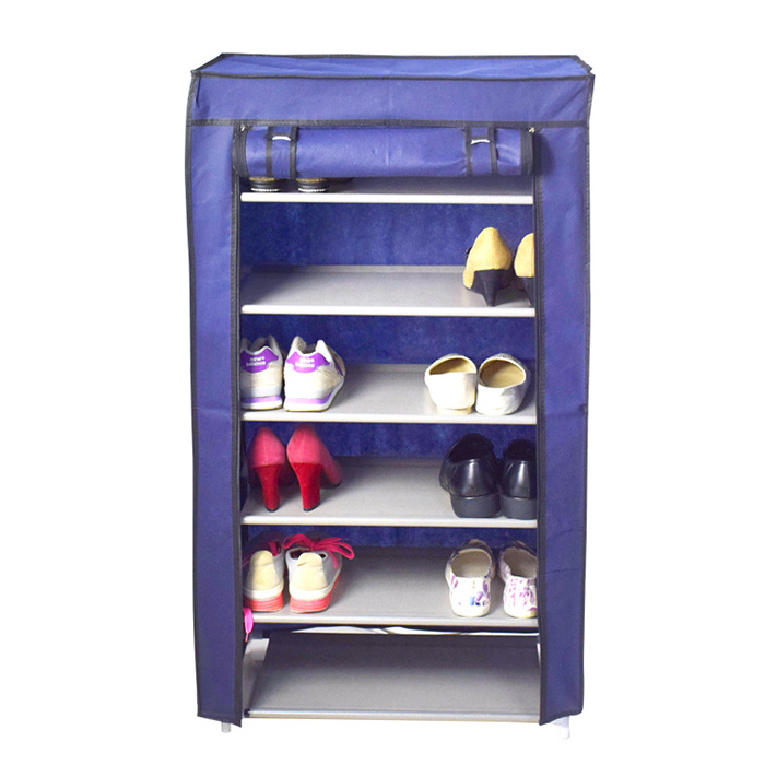 outdoor waterproof portable standard size closed shoe rack cabinet storage