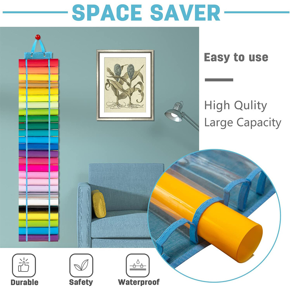 Amazing Custom Vinyl Storage Organizer Vinyl Roll Holder Wall Mount Over The Door Hanging Craft Storage Rack