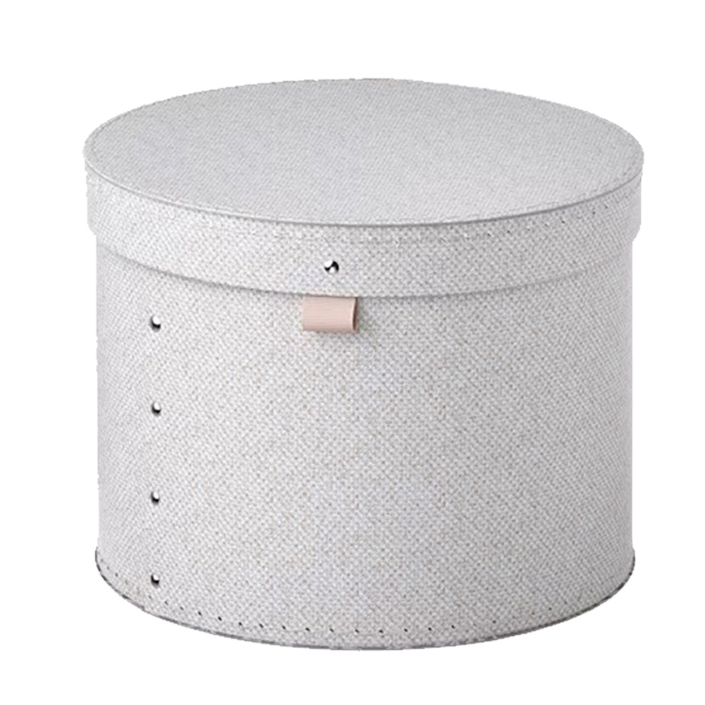 Stacking Paper Mache Craft Boxes Gift Boxes with Lids for Decorative Storage and Gifts Elegant Light Sage Green