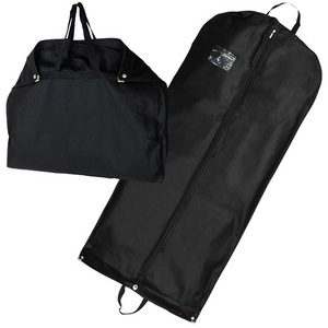 Dustproof Hanging Suit Cover ,Center Zipper Travel Suit Garment Bag coat cover