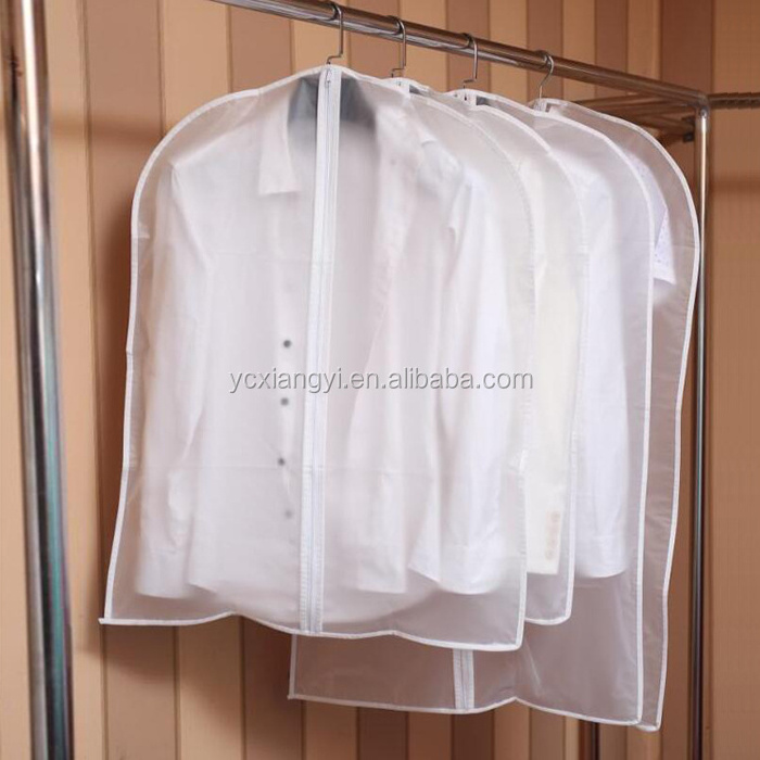 Wholesale Transparent Plastic Clothes Bag PEVA Garment Covers