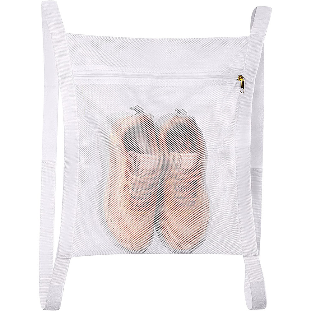 Bra Fine Mesh Wash Bag Durable Zipper Mesh Laundry Bag Set of 2 shoes Laundry Bags Keep Cloth Shape in the Washer