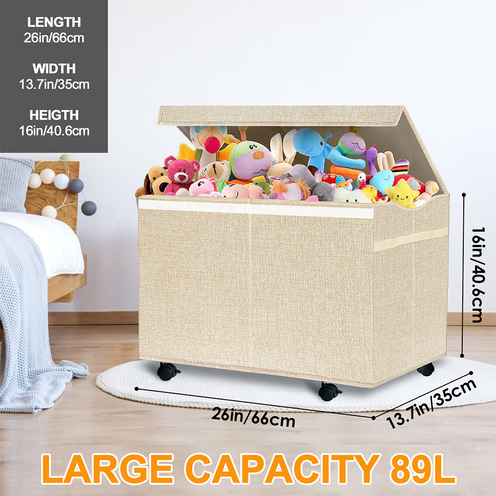 Wholesale Stackable Toy Storage Box  Storage Containers Children's Storage On Wheels