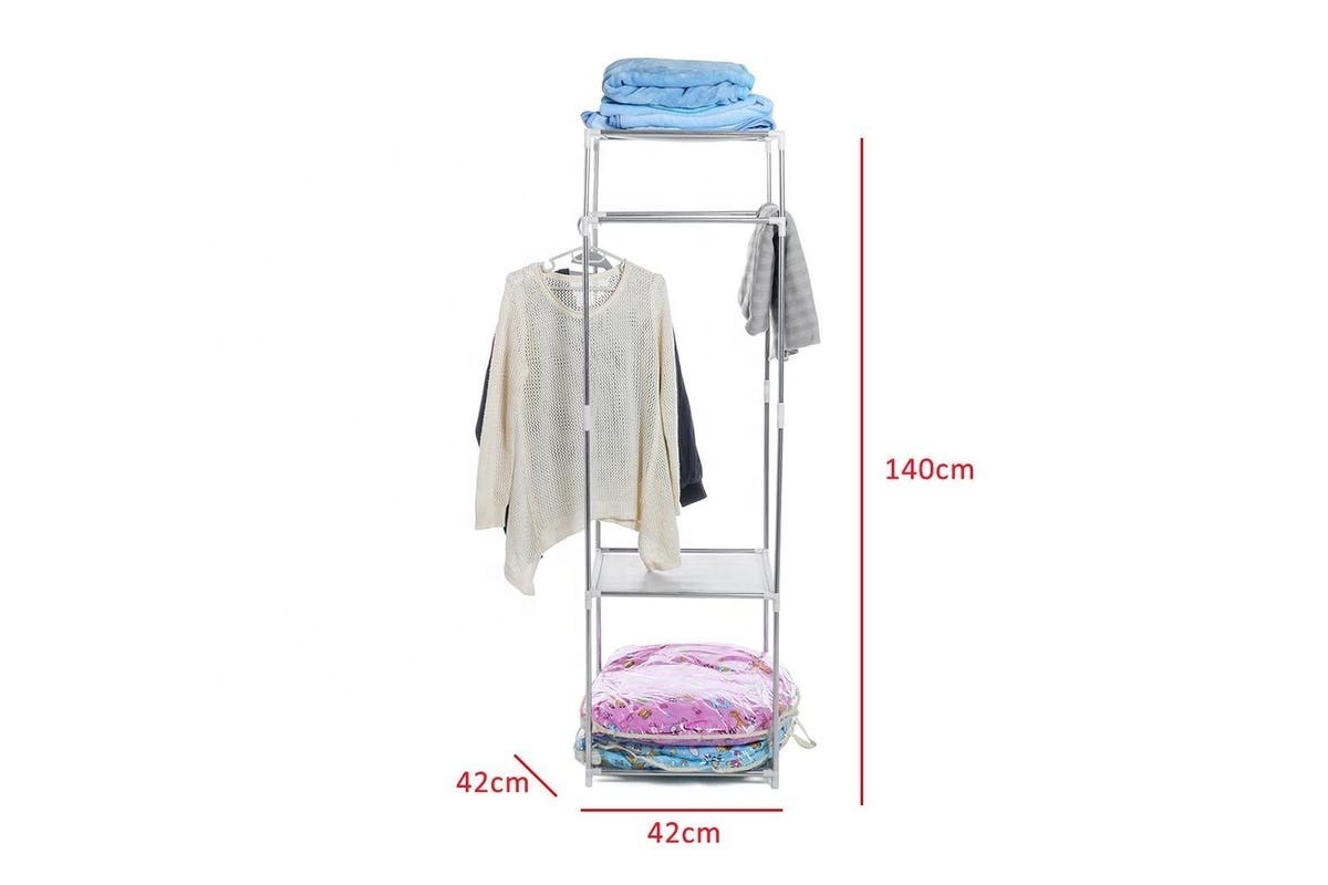 Factory Price Hang Up Heavy Duty Clothing Hanging Garment Coat Clothes Storage Rack