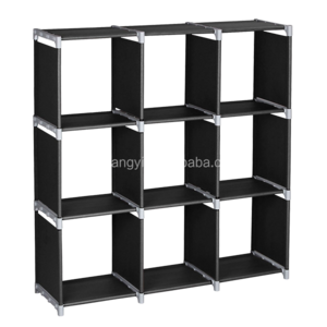 DIY 9 Cube Organizer Storage Cabinet Bookcase Storage Organizer Modular Storage Cabinet Wardrobe Closet Organizer