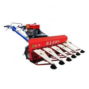 Miwell 4G150A Stevia Cutting Machine Wheat Paddy Mini Harvester