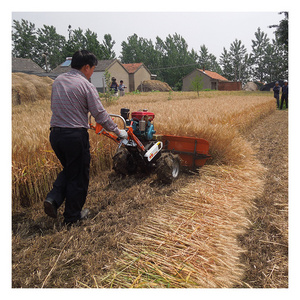 mini tractor reaper 4GL120 paddy reaper cutting head coupled with mini tractor cutter head